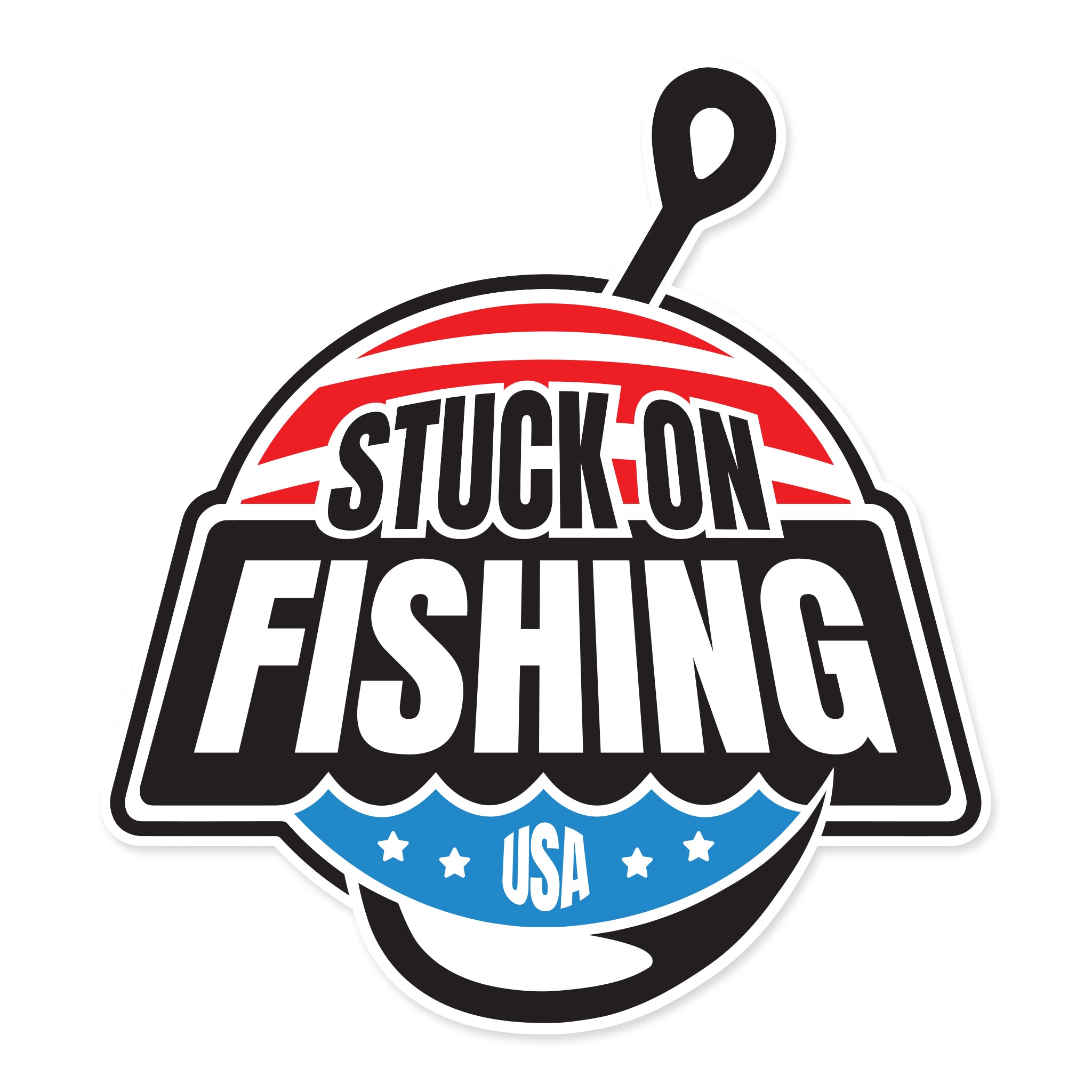 Stuck on Fishing Stickers