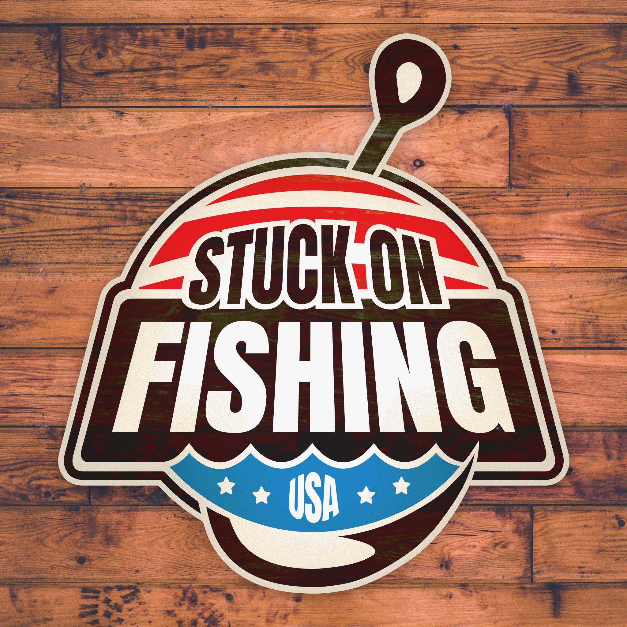 Stuck on Fishing Stickers